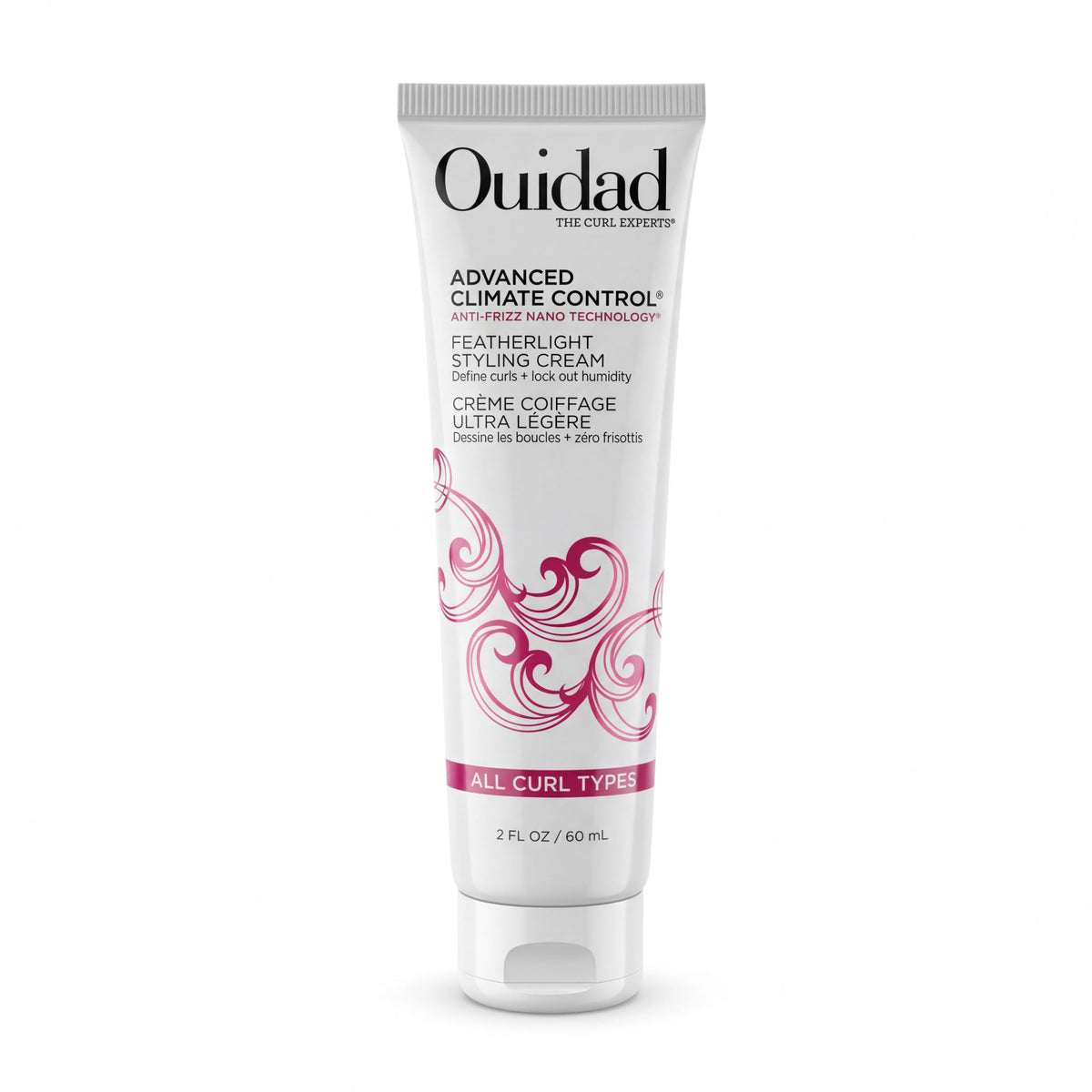Ouidad Advanced Climate Control Featherlight Curls Styling Cream front view