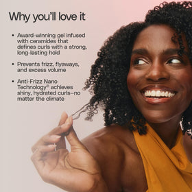 Ouidad Curl Gel ingredients list on back