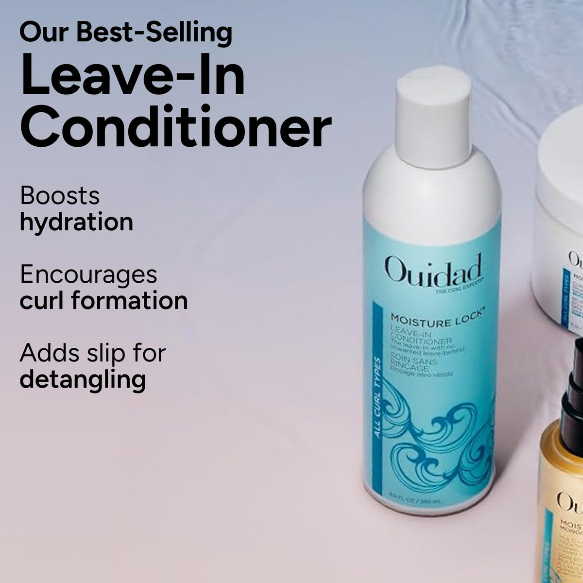 Ouidad Moisture Lock Leave In Conditioner back view