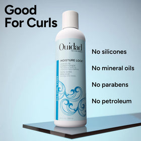 Ouidad Moisture Lock Leave In Conditioner with other curl care products