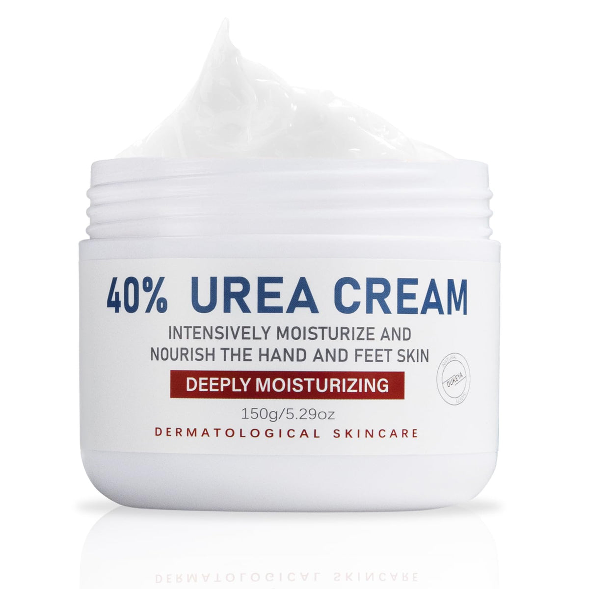 OUKEYA 40% Urea Cream front view, 190g packaging