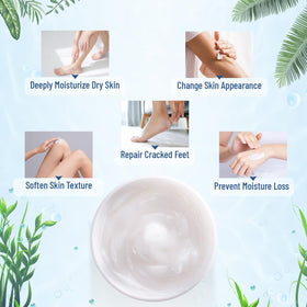 OUKEYA 40% Urea Cream on a bathroom shelf