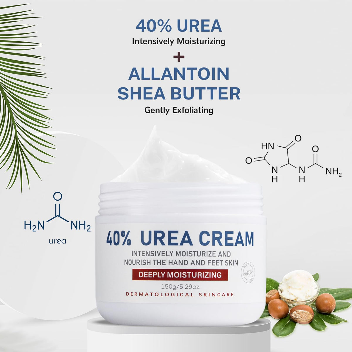 OUKEYA 40% Urea Cream with natural ingredients