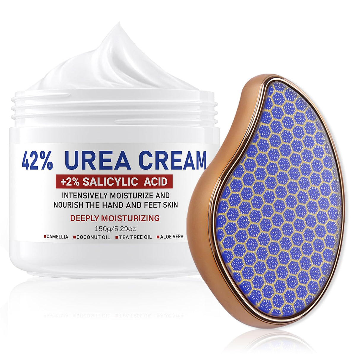 OUKEYA 42% Urea Cream 5.29 oz front view