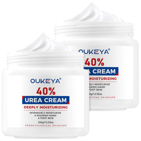OUKEYA Urea Cream 40% front view 12.35 oz packaging