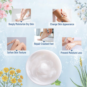 OUKEYA Urea Cream 42% application on hand