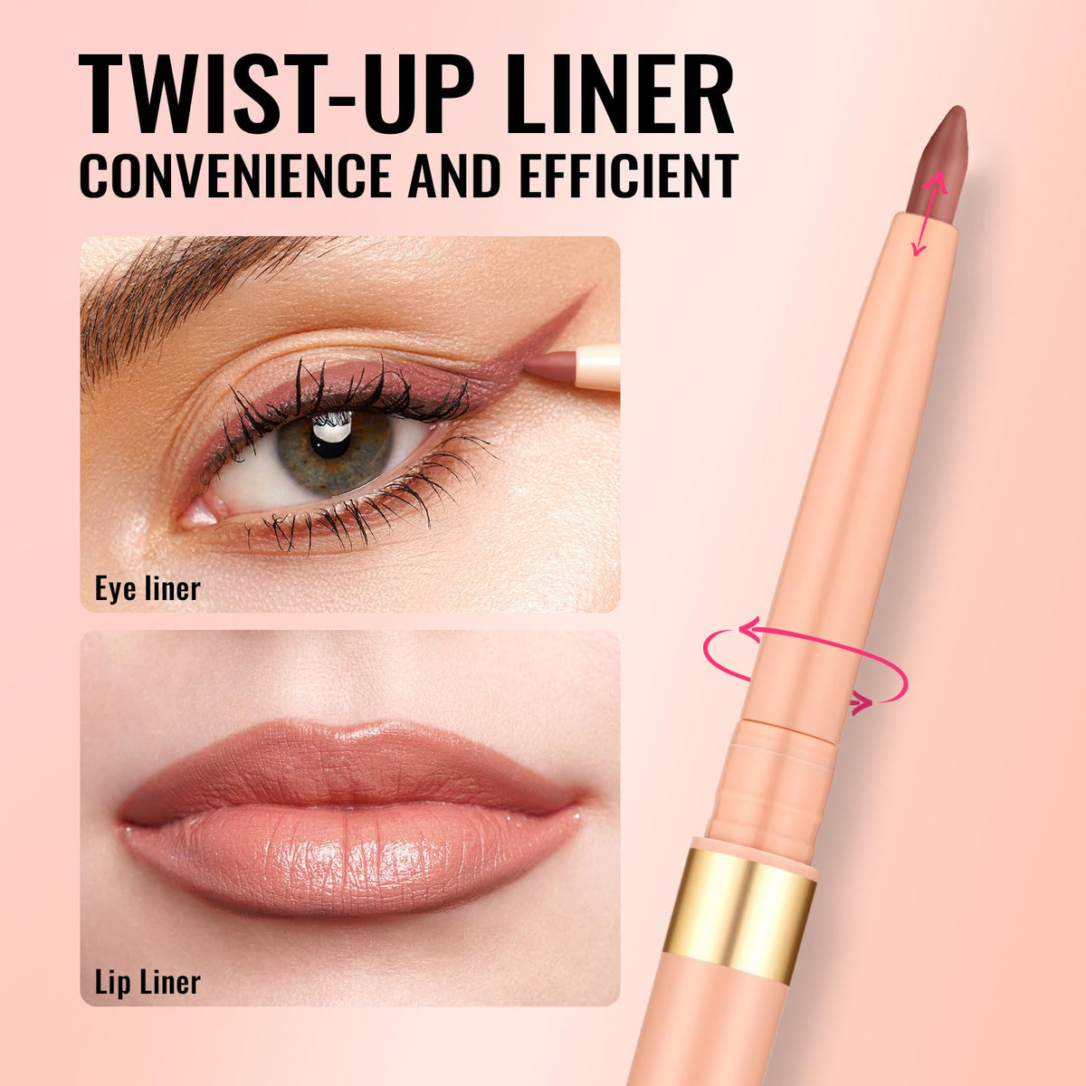 Oulac lip liner in makeup bag
