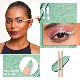 Oulac lipliner pencil set packaging with PETA certification
