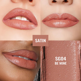 Oulac Satin Matte Lipstick in packaging