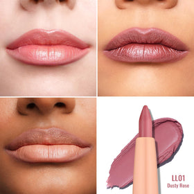 Oulac Waterproof Lipliner Pencil LL01 Dusty Rose packaging