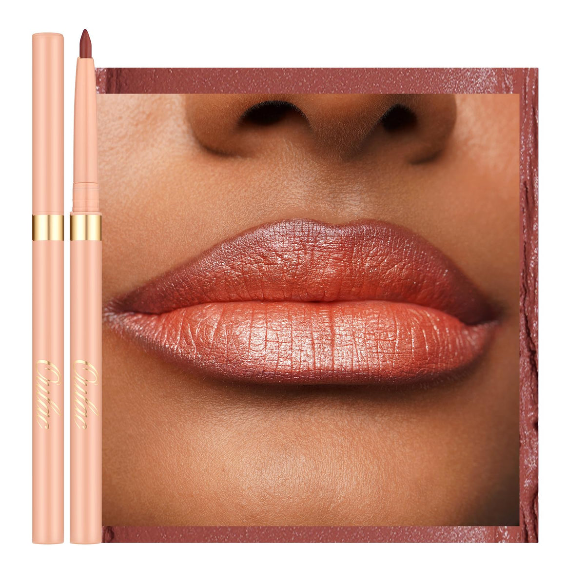 Oulac Waterproof Lipliner Pencil LL05 Seductive front view