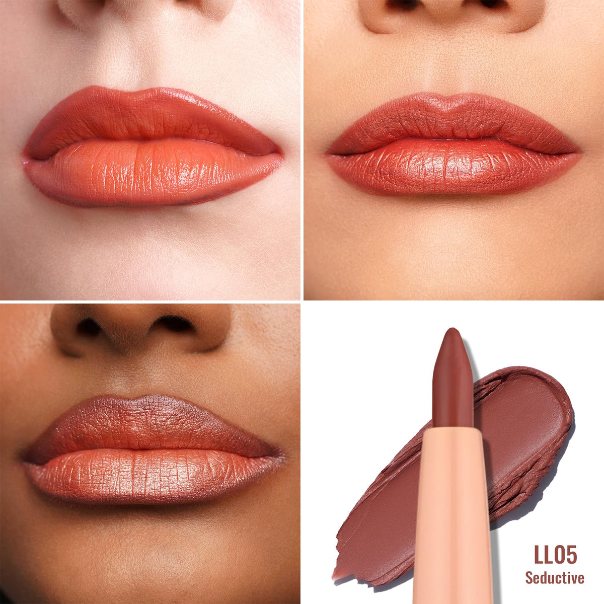 Oulac Waterproof Lipliner Pencil LL05 Seductive packaging