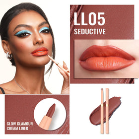Oulac Waterproof Lipliner Pencil LL05 Seductive retractable tip