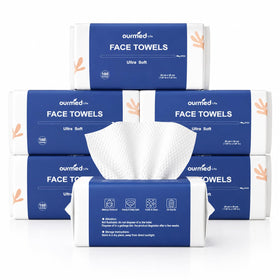ourmed life Clean Face Towels Disposable 600 Ct front view