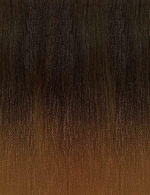 Outre X-Pression Braid 42 inch 2T1B/30 laid flat on a surface