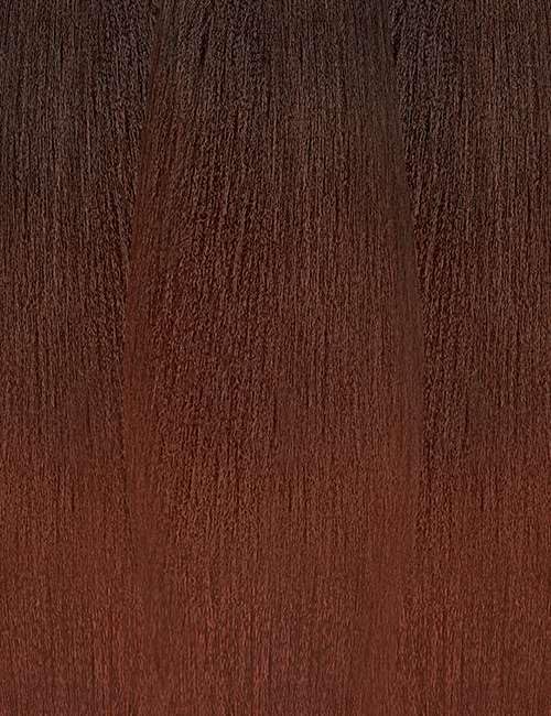 Outre X-Pression Braid 42-inch on a mannequin head