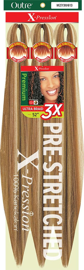 Outre X-Pression Braid 52-inch M27/30/613 side view