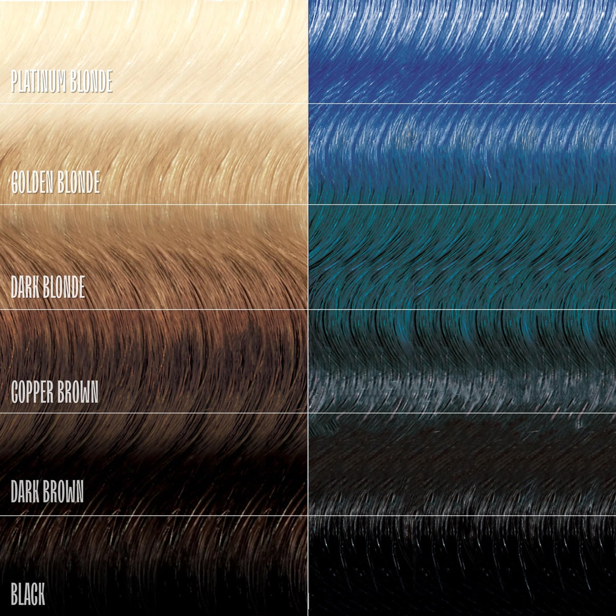 oVertone Blue Lagoon Hair Mask application on hair