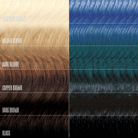 oVertone Blue Lagoon Hair Mask application on hair