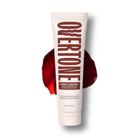 oVertone Cherry Chestnut Color Depositing Conditioner front view