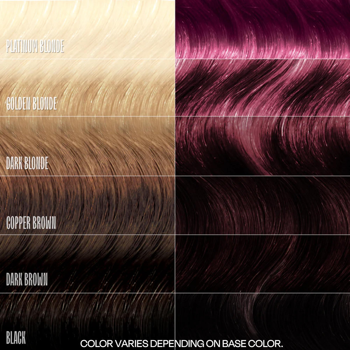 oVertone Cherry Chestnut Conditioner application in the shower