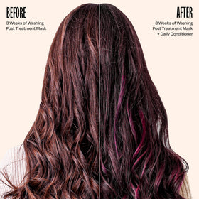 oVertone Cherry Chestnut Conditioner back view with ingredients
