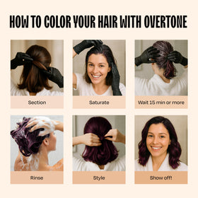 oVertone Cherry Chestnut Hair Mask ingredients list