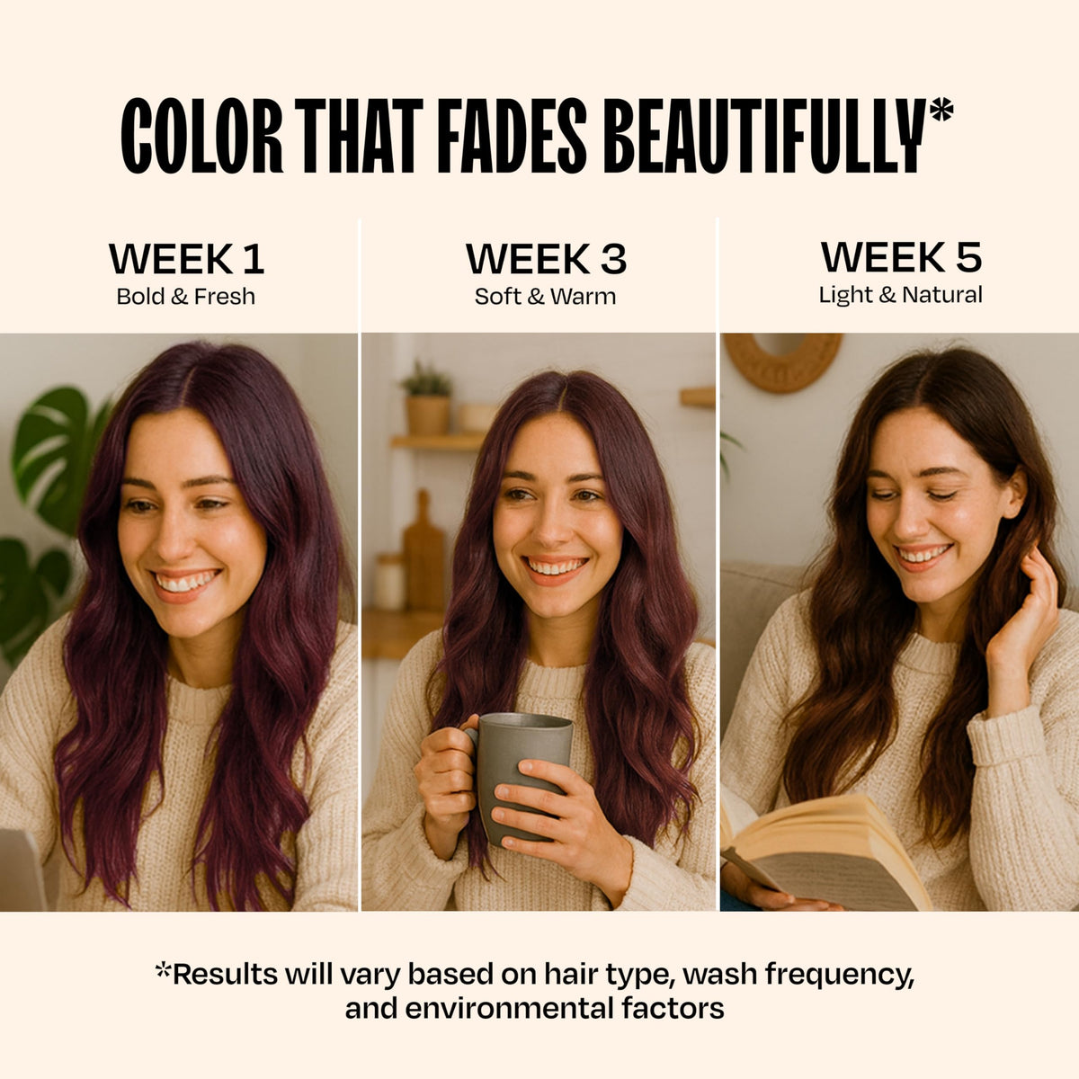 oVertone Cherry Chestnut Hair Mask with natural oils