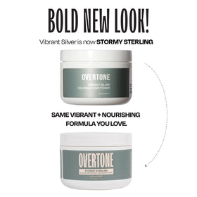 oVertone Color Depositing Hair Mask application process