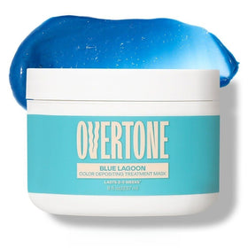 oVertone Color Depositing Hair Mask Blue Lagoon front view