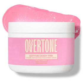 oVertone Cotton Candy Pink Hair Mask front view