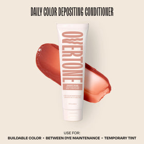 oVertone Desert Rose conditioner in shower setting