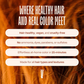 oVertone Ginger Glow conditioner with coconut oil and shea butter