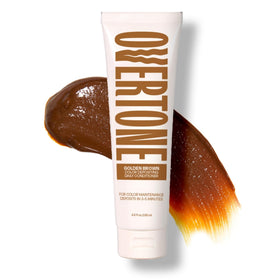 oVertone Golden Brown Color Depositing Daily Conditioner front view