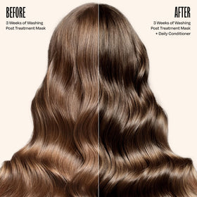 oVertone Golden Brown Daily Conditioner back view showing ingredients