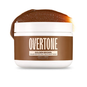 oVertone Golden Brown Hair Mask front view