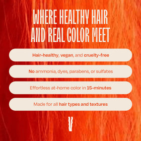 oVertone Golden Copper conditioner in a bathroom setting