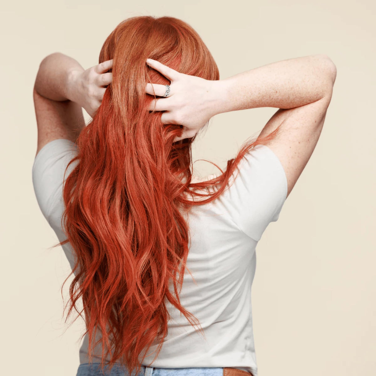 oVertone Golden Copper conditioner packaging with product details