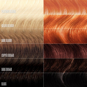 oVertone Golden Copper Hair Mask application on hair