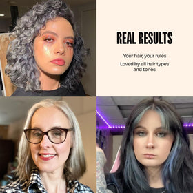 oVertone hair mask on shelf with other products