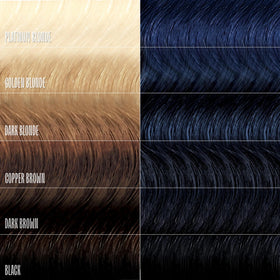 oVertone Indigo Iris Hair Mask application process