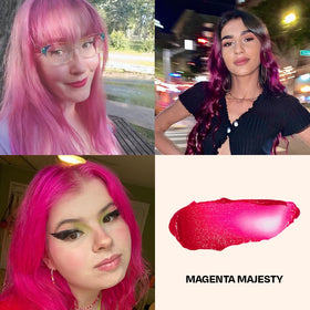 oVertone Magenta Majesty Color Depositing Conditioner side view