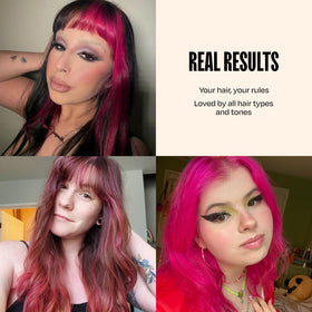 oVertone Magenta Majesty Hair Mask with natural ingredients