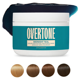 oVertone Midnight Teal Hair Mask packaging