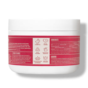 oVertone Raspberry Pink Hair Mask packaging side view