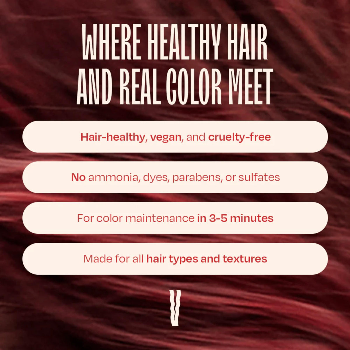 oVertone Ruby Red Color Depositing Daily Conditioner packaging