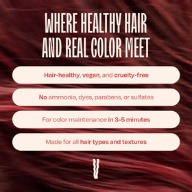 oVertone Ruby Red Color Depositing Daily Conditioner packaging