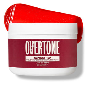 oVertone Scarlet Red Color Depositing Hair Mask front view