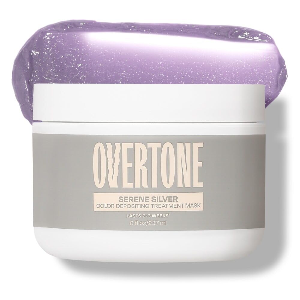 oVertone Serene Silver Color Depositing Hair Mask front view