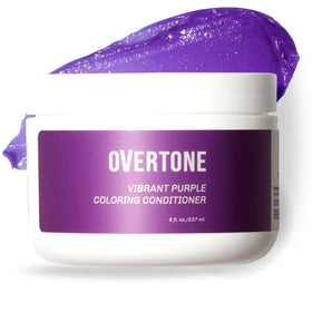 oVertone Vibrant Purple Hair Mask 8 oz front view